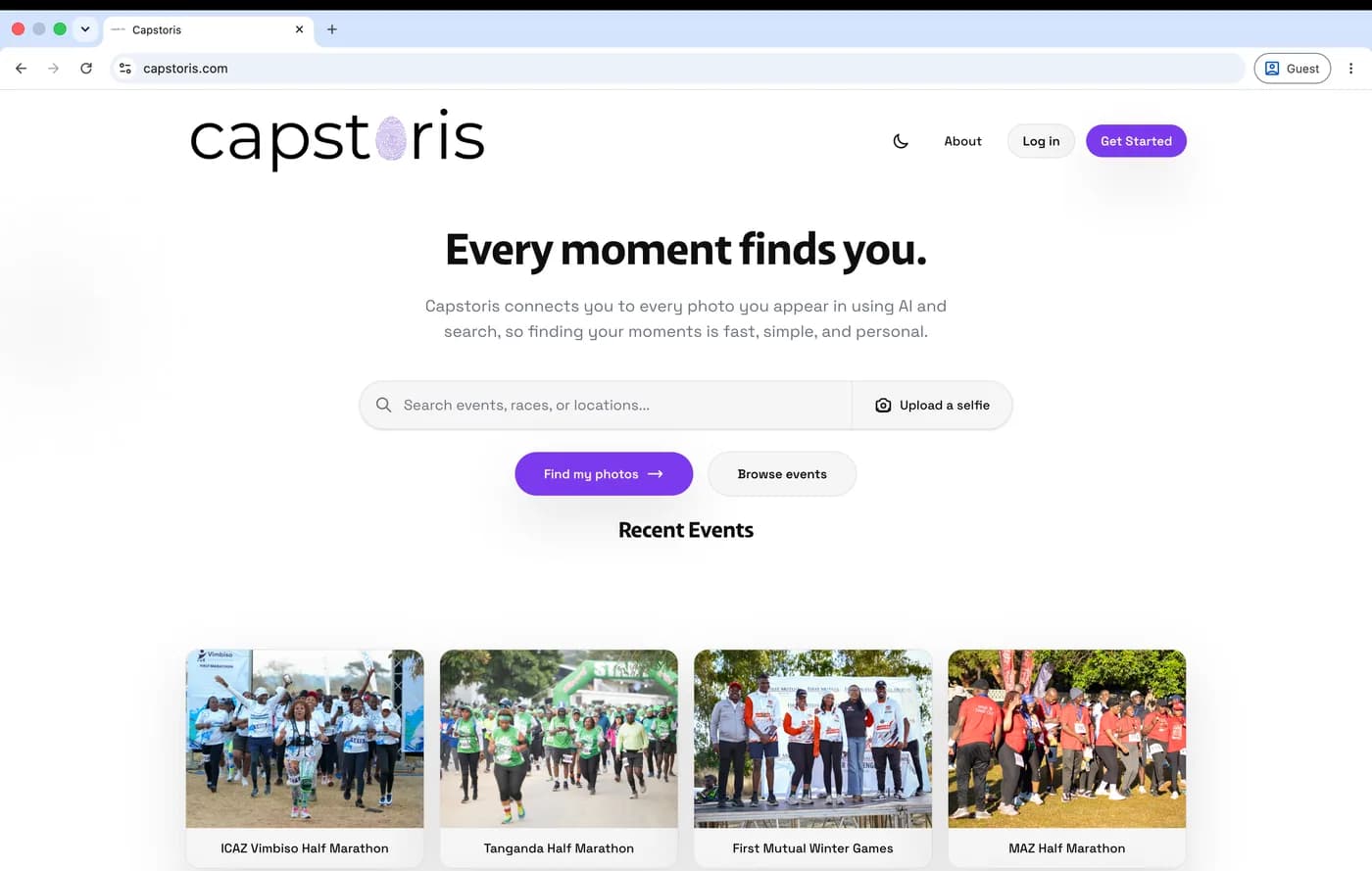 Capstoris product screenshot