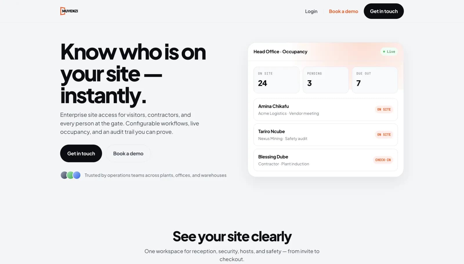 Muyenzi product screenshot